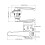 Toilet Door Lever Lock Set Bathroom Handle Knob 13
