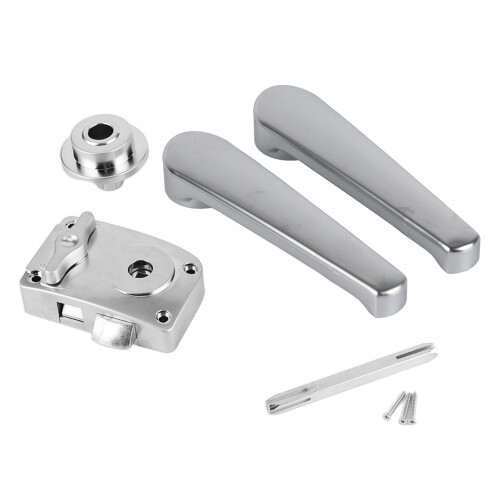 Toilet Door Lever Lock Set Bathroom Handle Knob