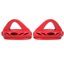 Keep Diving Black EPDM Heel Strap for Swim Fins, Red, 10.5x7x2.5cm