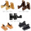 Baseball Bat Rack Horizontal Wall Mount Holder Type B Black for Baseball Bat Display and Storage Solution 5