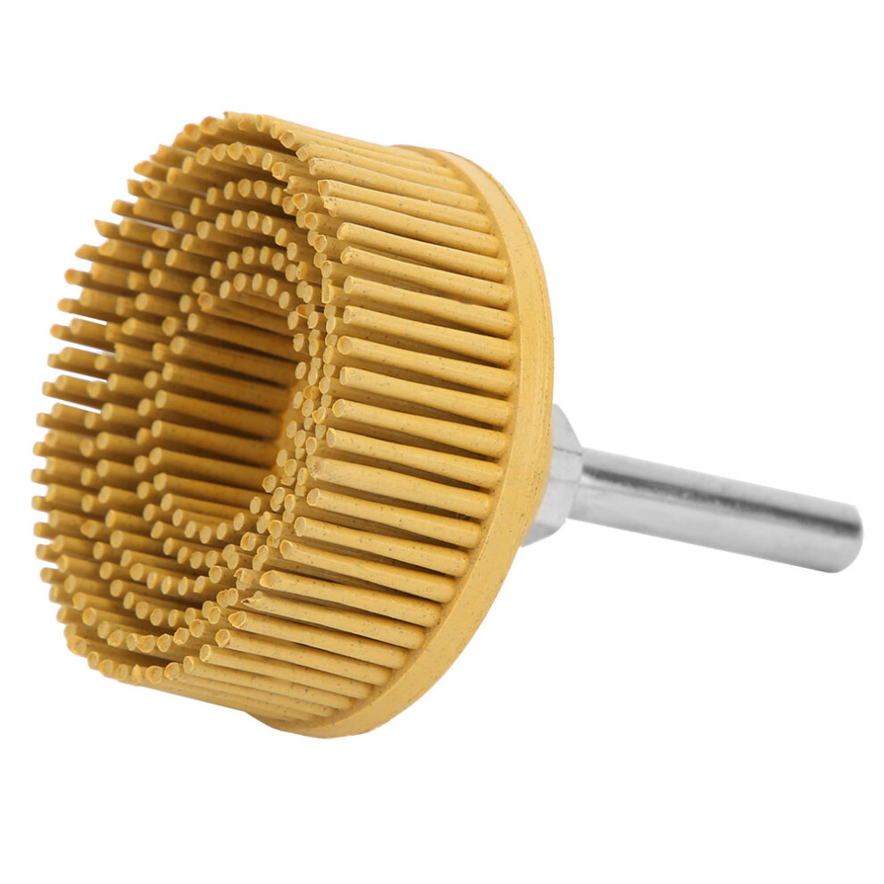 2" Emery Rubber Bristle Disc Abrasive Brush For Rust & Burr Removal 6911341115121
