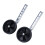 2X Universal Kids Bike Training Wheels Adjustable 5