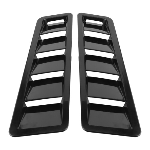 2Pcs Universal Hood Air Intake Panel Trim Bonnet 2