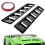2Pcs Universal Hood Air Intake Panel Trim Bonnet 9