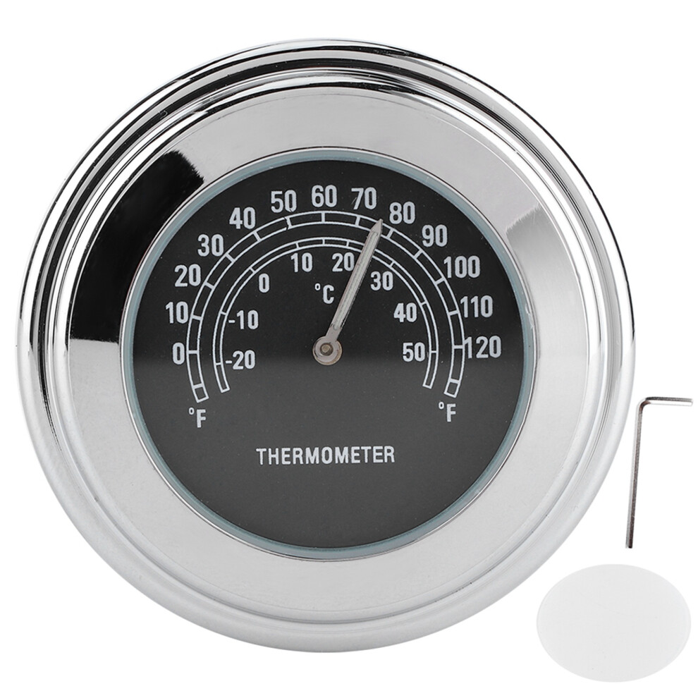 1In 7/8In Handlebar Mount Thermometer ‑20 Black 9121376640407
