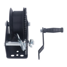 1600lbs Hand Winch Alloy Steel Small Trailer Winch