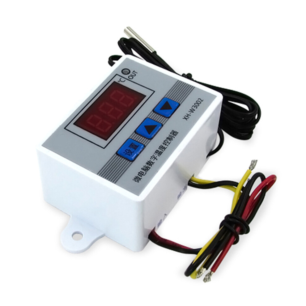 Xh-W3002 Microcomputer Led Digital Temperature Switch With Waterproof Probe 4201341116382