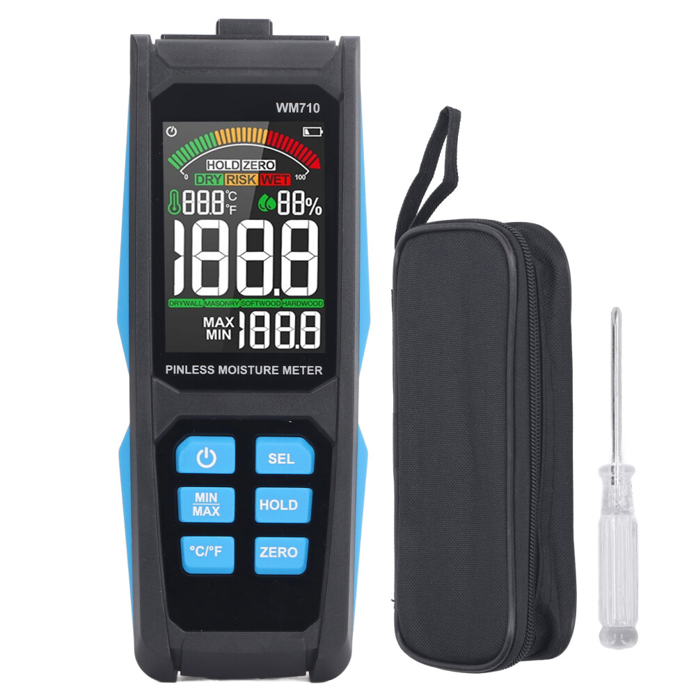 Pinless Moisture Meter Digital Wood Moisture