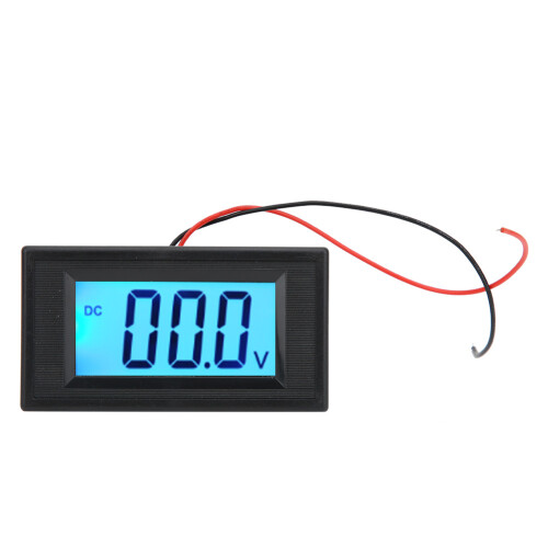 YB5135D LCD-Digital-DC-Voltmeter, Halbversiegelt, 40-100V, 80x42mm 1