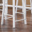 SoBuy τραπεζάκι μπαρ λευκό 120x40x100cm με καρέκλες 10