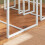 SoBuy Bartisch-Set OGT15-WN mit 4 Hockern, Holzfarbe 9