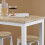 SoBuy τραπεζάκι μπαρ λευκό 120x40x100cm με καρέκλες 8