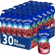 (30 Pack) Capri-Sun Cherry Juice with Vitamins, 330ml