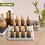 GEEZY GEEZY 3 Tier Spice Rack Organiser Step Kitchen Cupboard Shelf Storage for Jars 19.5cm 9