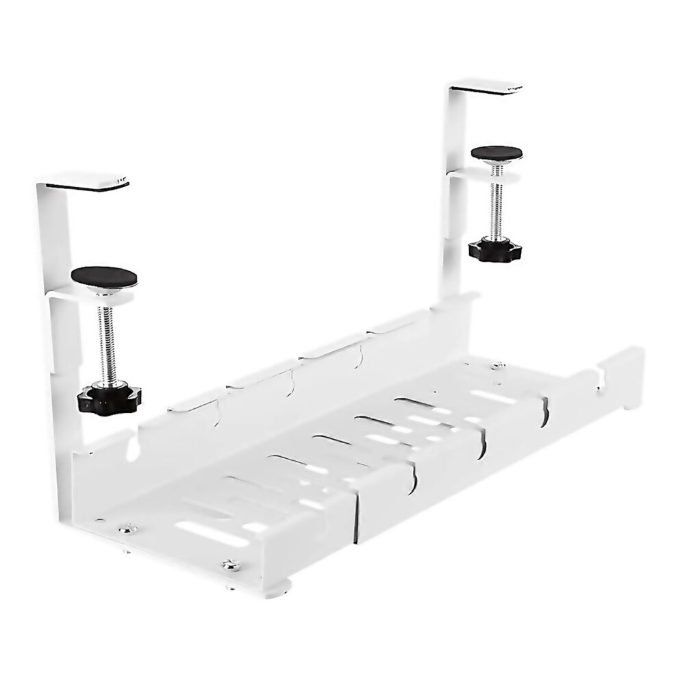 For Under Desk Cable Storage Rack Expandable Management Tray-image-OPC-PJMCGKN-NEW