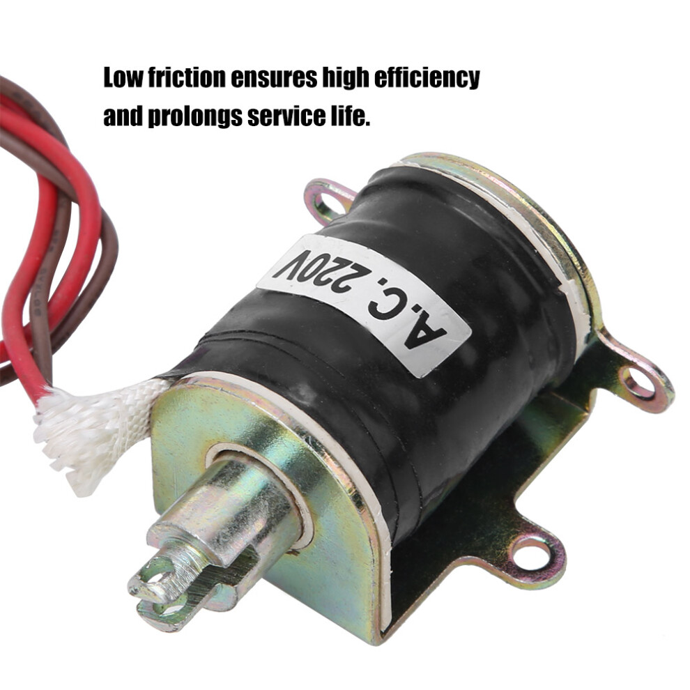 Sal-02 220Vac Open Frame Solenoid Electromagnet 3N 10Mm Stroke 5091341120224