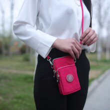 Mode Damen Mädchen Crossbody Handy Schultertasche Umhängetasche Wrist Pouch Tasche Münzgeldbörse Clutch