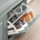 SoBuy Πάγκος Εισόδου με Ράφια Γκρι L104xP24xA52cm 6