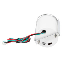 Car Oil Pressure Gauge 52mm / 2in System Tester 0‑100 PSI Digital 12V White