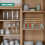 GEEZY GEEZY 3 Tier Spice Rack Organiser Step Kitchen Cupboard Shelf Storage for Jars 36cm 4