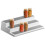 GEEZY GEEZY 3 Tier Spice Rack Organiser Step Kitchen Cupboard Shelf Storage for Jars 36cm 1