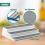 GEEZY GEEZY 3 Tier Spice Rack Organiser Step Kitchen Cupboard Shelf Storage for Jars 36cm 5