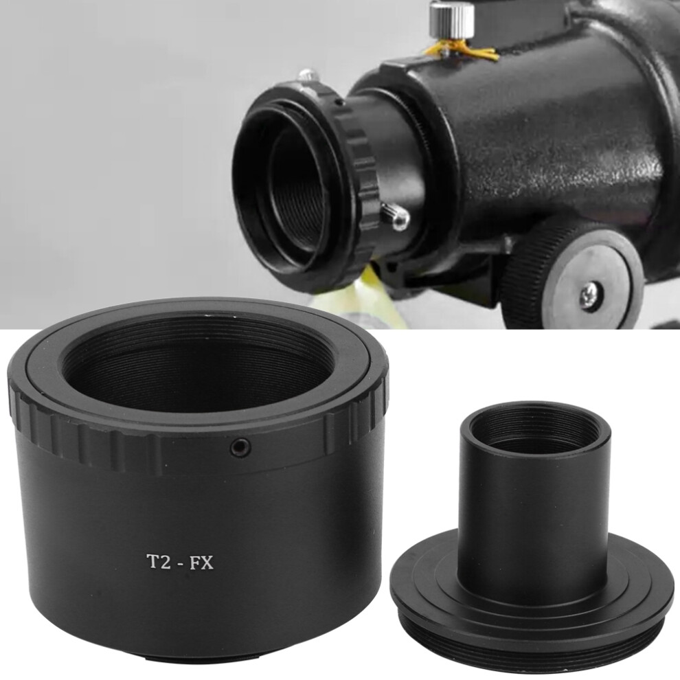 T2-Fx Metal Adapter Ring For 23.2Mm T Mount Microscope To Fuji Fx Camera 8791341121531