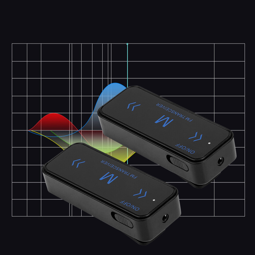 2Pcs Mini Walkie Talkie Intercom 1-3Km 2000Mah Battery 8411341121989