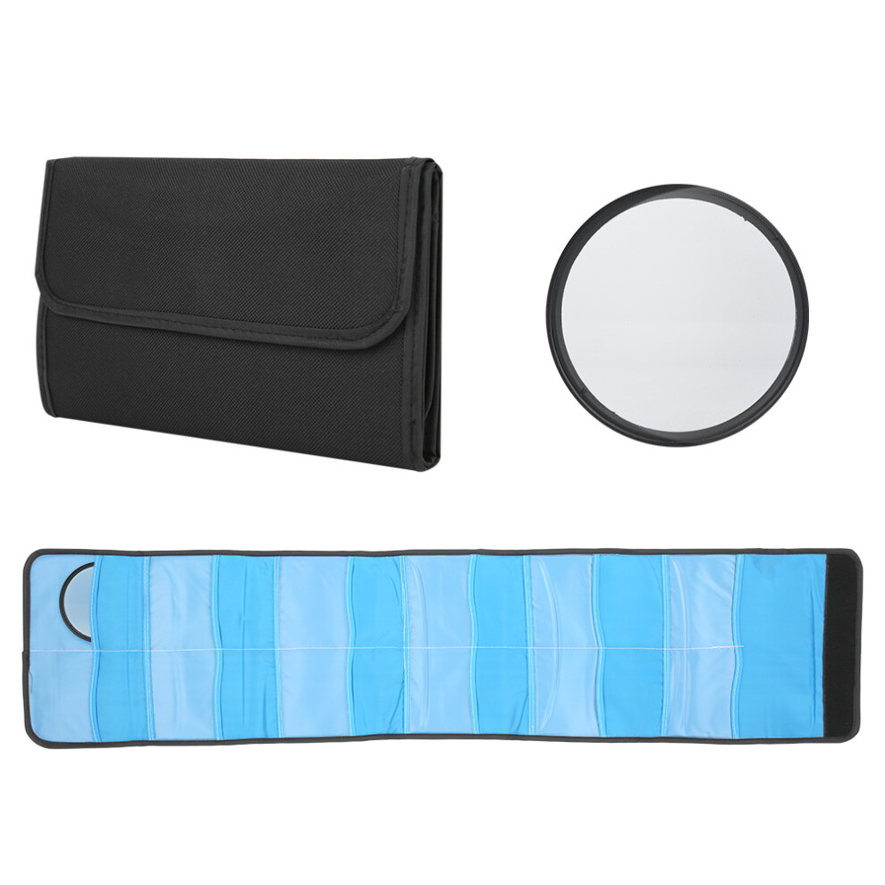 Nylon Filter Storage Bag 12 Slots Up To 82Mm Camera Lens Case Black 4681341122482
