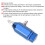Universal 1-30 PSI Manual Adjustable Turbo Boost Controller Aluminum Blue 3