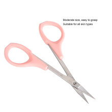 Stainless Steel Eyebrow and Eyelash Scissor for All Skin Types CA865