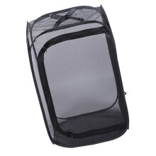 Black Foldable Mesh Insect Cage 40x40x60cm Ventilated Lightweight