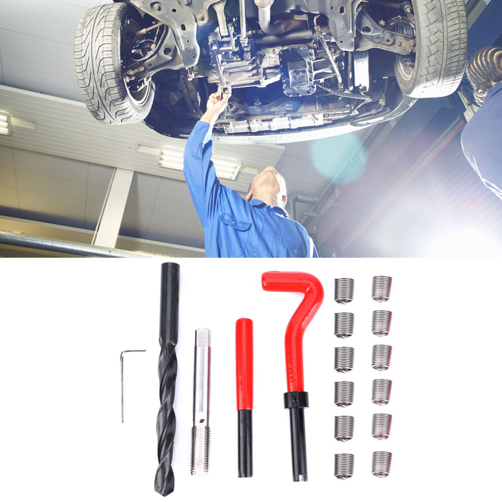 Thread Repair Kit M12x1.5 With 17 Pcs For High-Strength Internal Threads 8311341125171