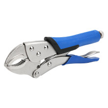 10 Inch Steel Curved Jaw Locking Pliers Riveting Welding Clamp Tool