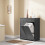 SoBuy Ντουλάπι Πλυντηρίου 78x38x90cm με 2 Σακούλες 5