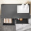 SoBuy Ντουλάπι Πλυντηρίου 78x38x90cm με 2 Σακούλες 10