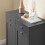 SoBuy Ντουλάπι Πλυντηρίου 78x38x90cm με 2 Σακούλες 9