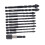 11 Pcs Masonry Drill Bit Set 5 6 8 10 12mm Cross 3