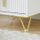 SoBuy White 3-Drawer Bedside Table with Shelf 10