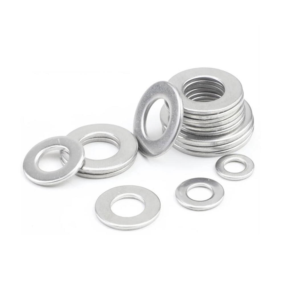 Stainless Steel Washers M2 M2.5 M3 M4 M5 M6 M8 M10 M12 M14 M16 M18 M20 M22 M27 Flat Gaskets Pack of 5 M18x32x2-image-OPC-PJMCKVS-NEW