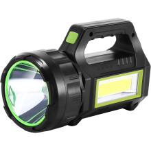 (650LM) Rechargeable LED Torch, Ip65 Multi-functional Camping Light, 650lm Hand Torch Side Lantern Torches LED Super Bright Flashlight High Power Beam