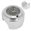 Waterproof Motorcycle Clock Chrome Plating Bike 8