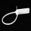 100pcs White Self-Locking Anti-Theft Cable Tie Labels, 300mm 11