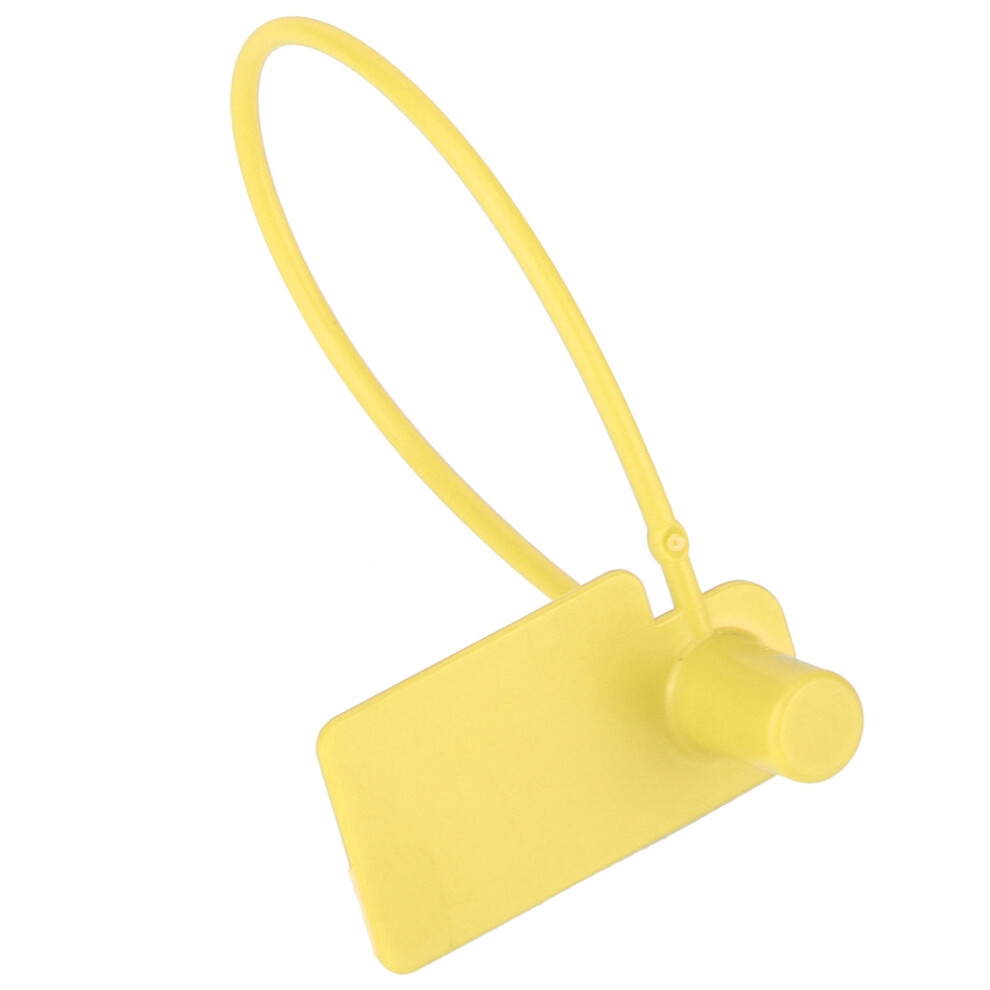 100Pcs Colorful Self-Locking Cable Labels, 170Mm, Yellow 8081341128921
