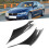 2pcs Interior Door Pull Handle Cover Trim Carbon 10