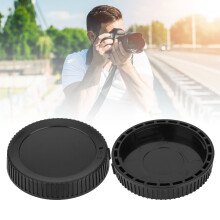 Universale Nikon Z6 Z7 Rücken-Objektivdeckel 2 Stück DSLR-Kameraabdeckung Einfacher, sicherer Sitz