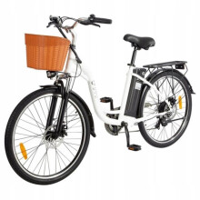 Elektrische Fiets - DYU - C6 - Wielen 26" - Motor 350W - Baterij 36V 12.5Ah - 7 versnellingen