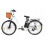 DYU Bicicleta elétrica - DYU - C6 - 26 polegadas - Motor 350W - Bateria 36V 12.5Ah - 70KM de autonomia - Branco 2
