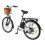DYU Bicicleta elétrica - DYU - C6 - 26 polegadas - Motor 350W - Bateria 36V 12.5Ah - 70KM de autonomia - Branco 3