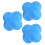 3pcs Hex Bounce Reaction Ball TPR Coordination 5